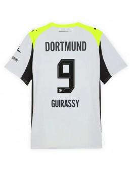Billige Borussia Dortmund Serhou Guirassy #9 Bortedrakt 2025-26 Kortermet